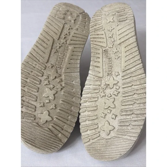 Hey Dude Shoes Womens 8 Wendy Stretch Knit Casual Moc Sneakers Glacier Gray Gym - Picture 9 of 16